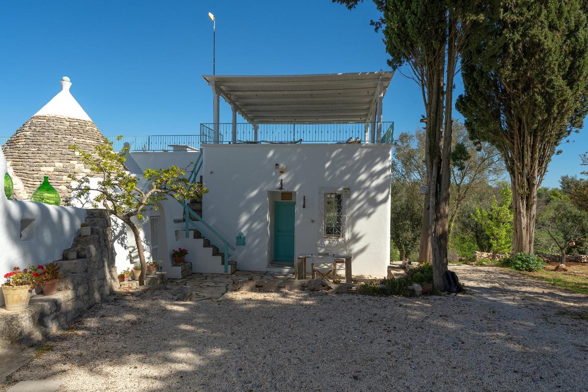הוילה צ'לייה מספיקה Trullo Turchese Fabiola מראה חיצוני תמונה