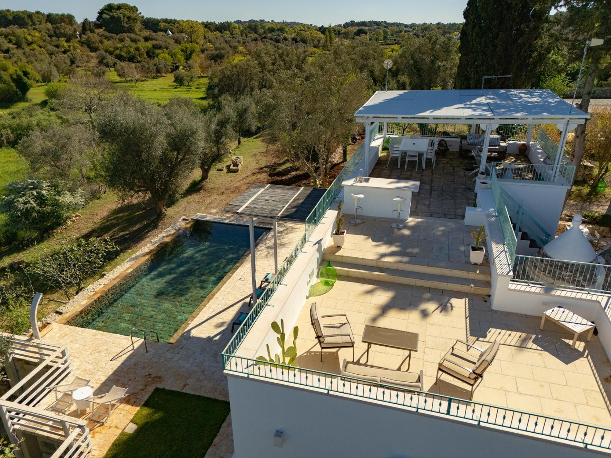 הוילה צ'לייה מספיקה Trullo Turchese Fabiola מראה חיצוני תמונה