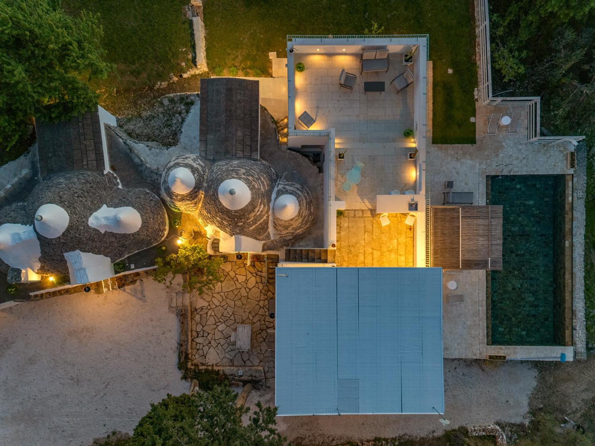 הוילה צ'לייה מספיקה Trullo Turchese Fabiola מראה חיצוני תמונה
