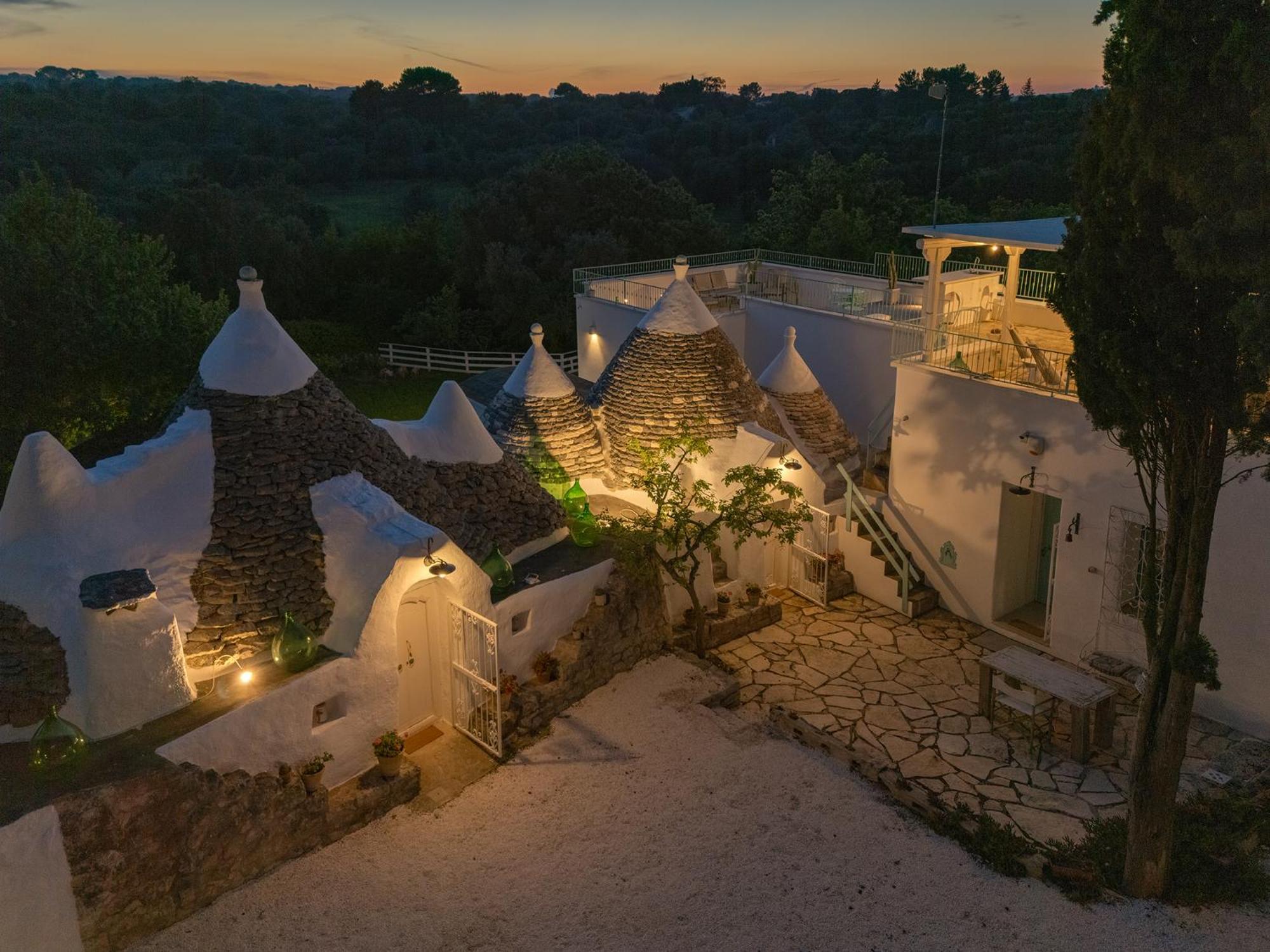 הוילה צ'לייה מספיקה Trullo Turchese Fabiola מראה חיצוני תמונה