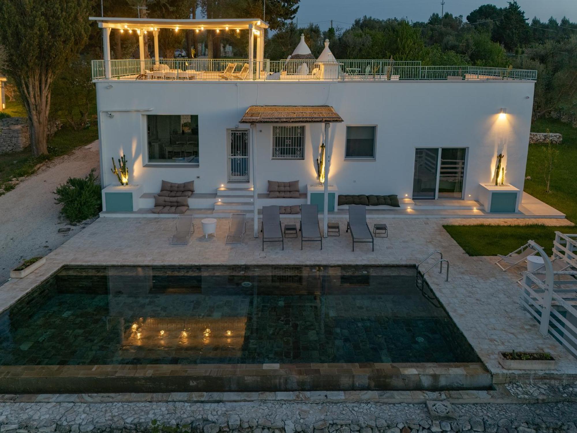 הוילה צ'לייה מספיקה Trullo Turchese Fabiola מראה חיצוני תמונה