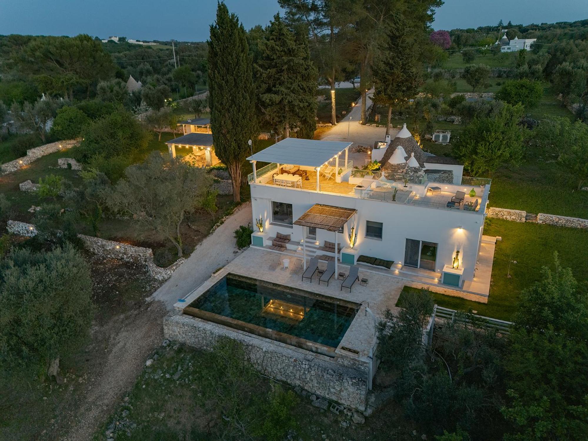 הוילה צ'לייה מספיקה Trullo Turchese Fabiola מראה חיצוני תמונה