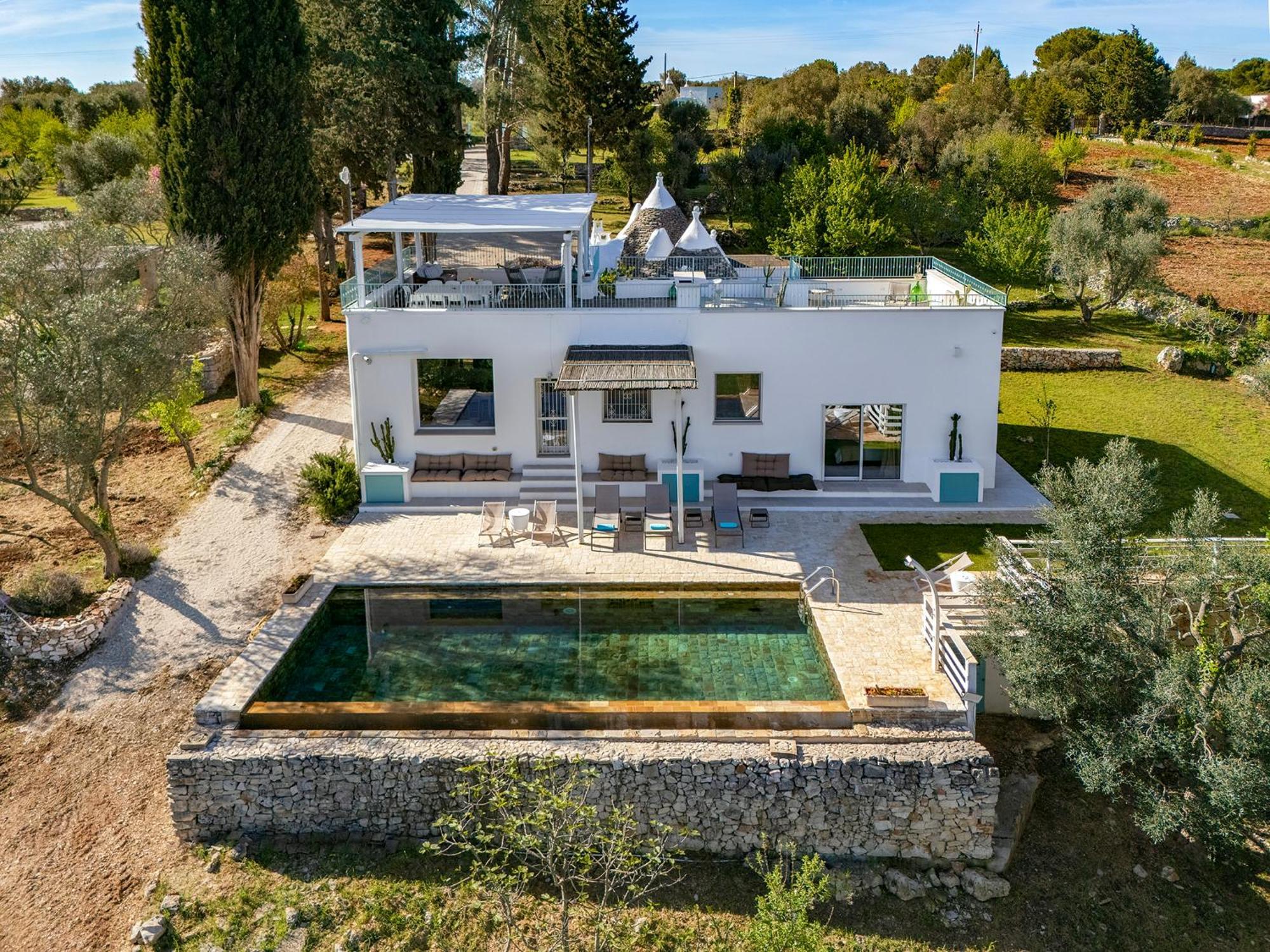 הוילה צ'לייה מספיקה Trullo Turchese Fabiola מראה חיצוני תמונה