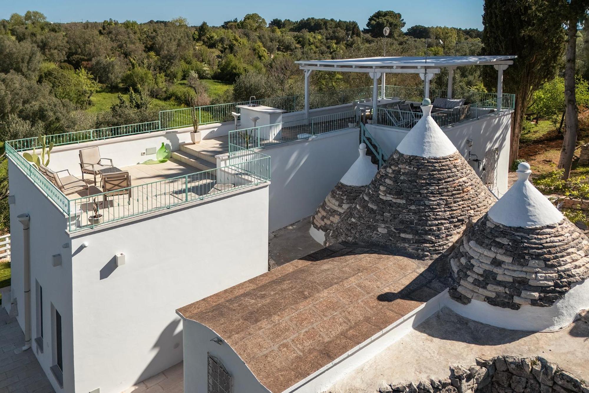 הוילה צ'לייה מספיקה Trullo Turchese Fabiola מראה חיצוני תמונה
